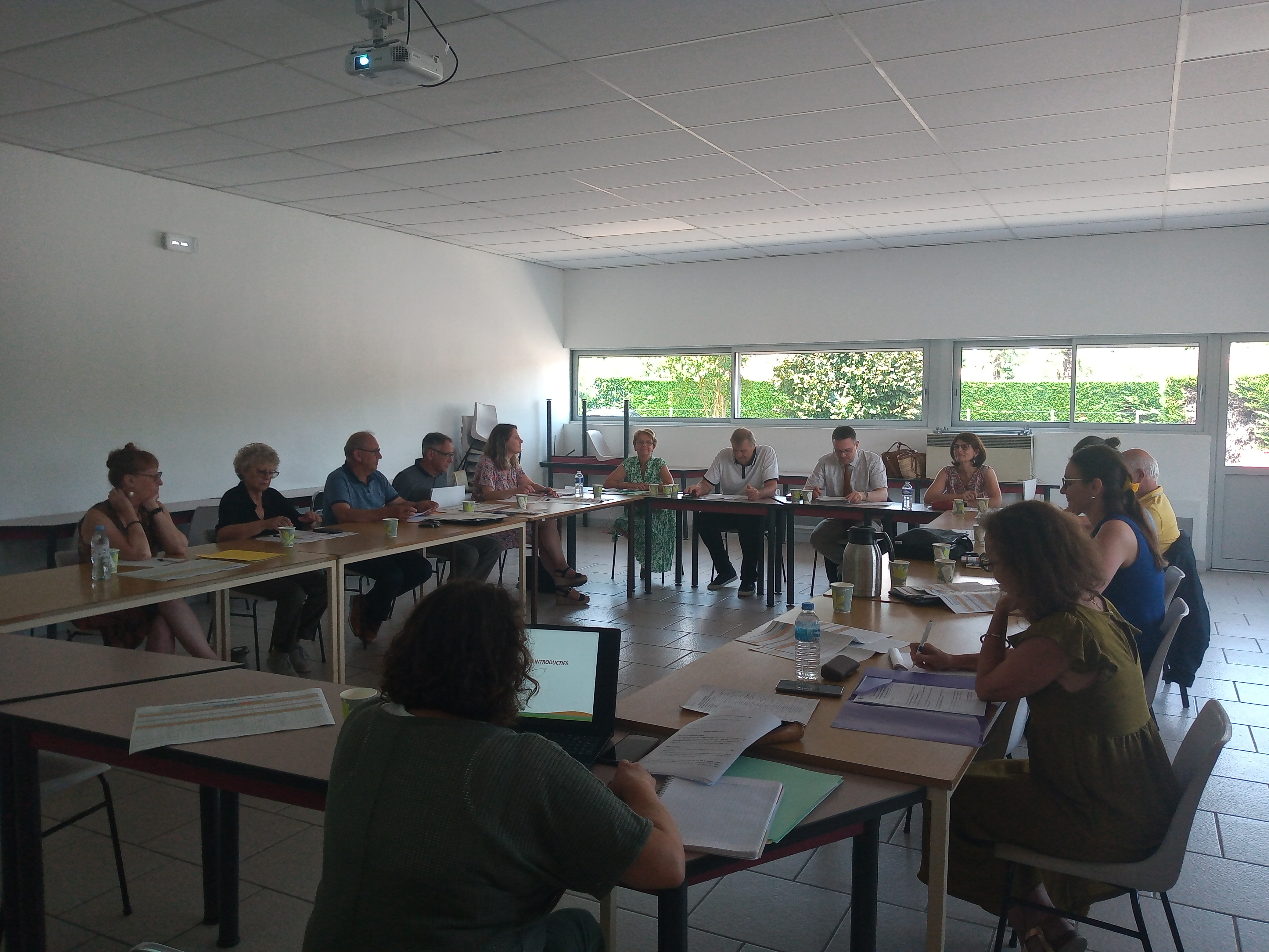 Photo de la séance du COPIL commun CRTE/CTO du 4 juillet 2025
