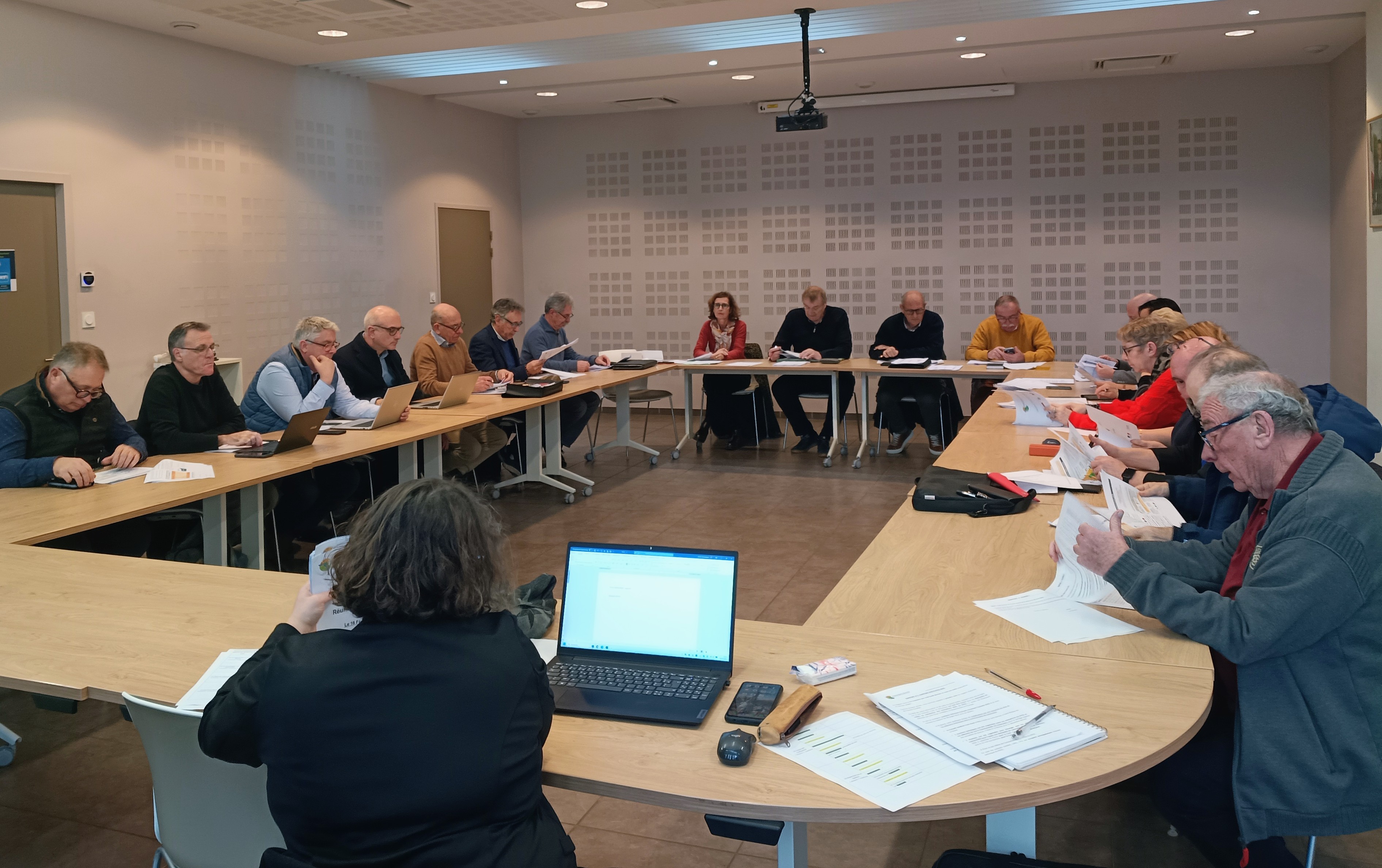 Photo de la séance du Conseil Syndical du 17 février 2026